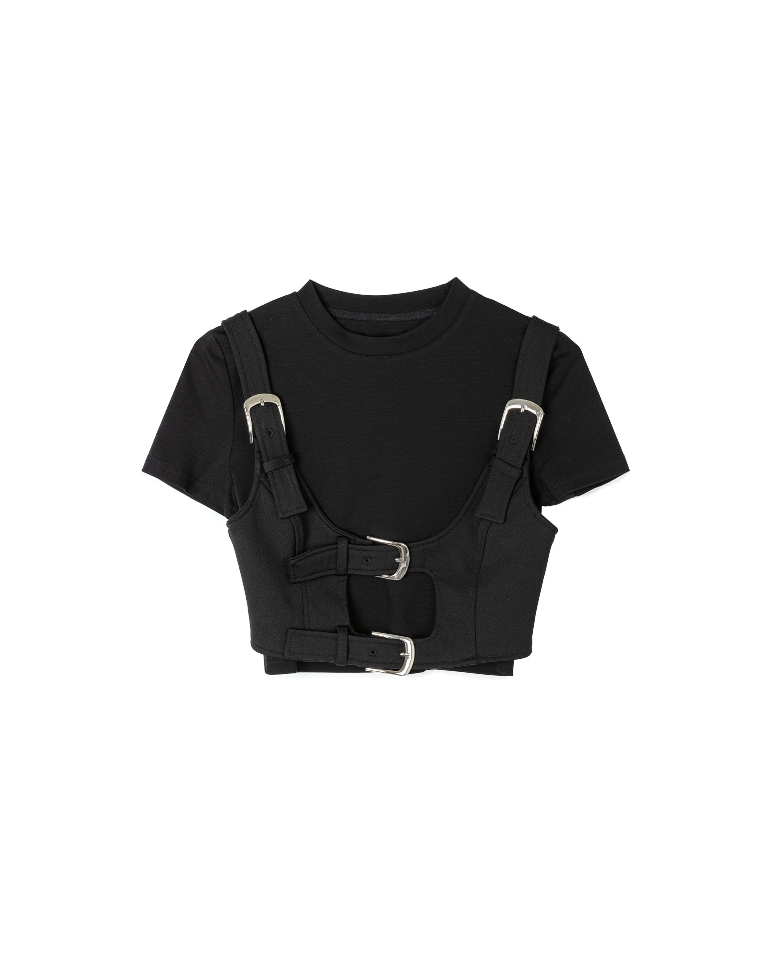 Two Piece Buckle Top