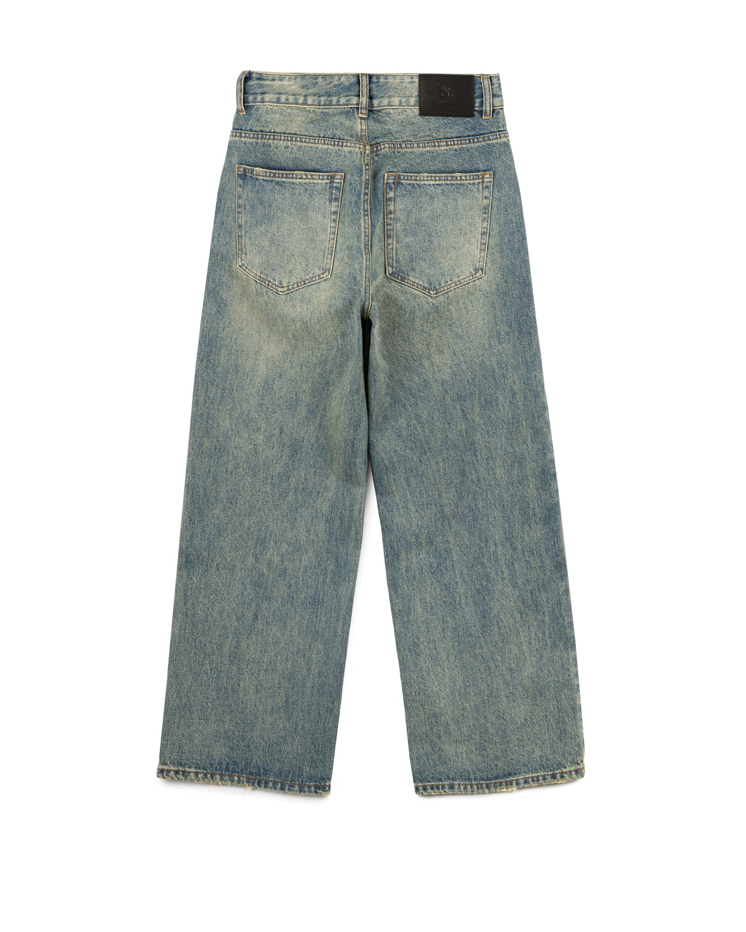 Straight Gradient Denim Pants