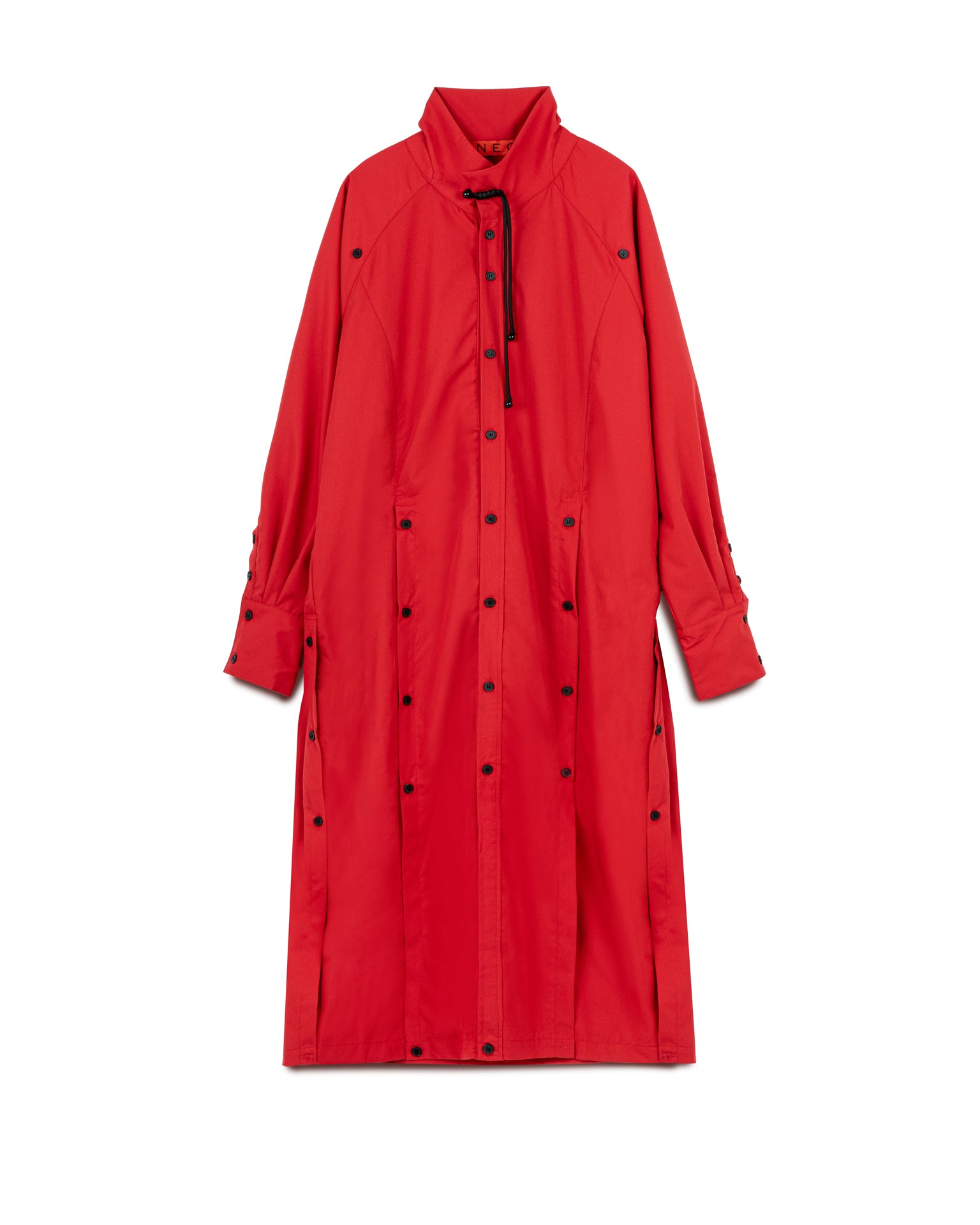 N E O CH.2 Button Longline Shirt