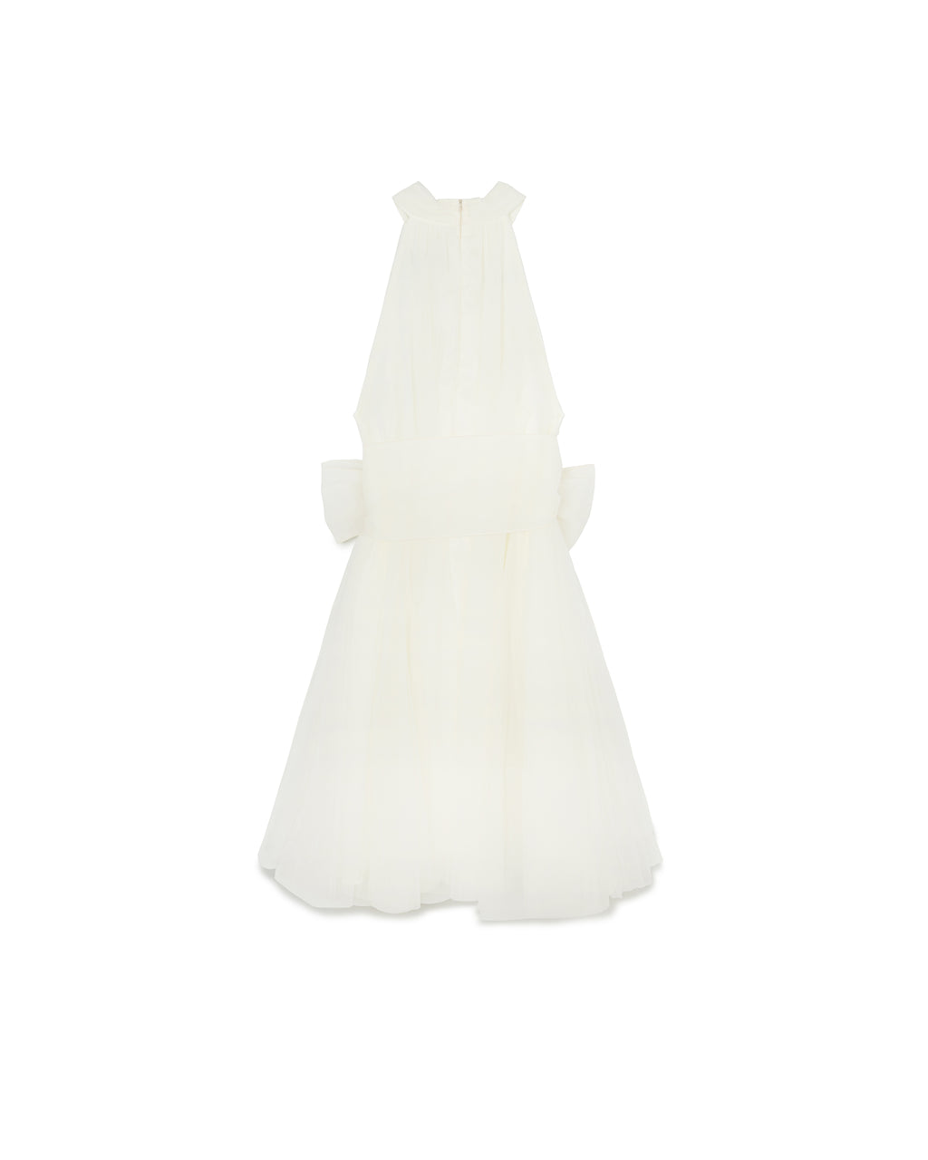 Tulle Bow Halter Dress