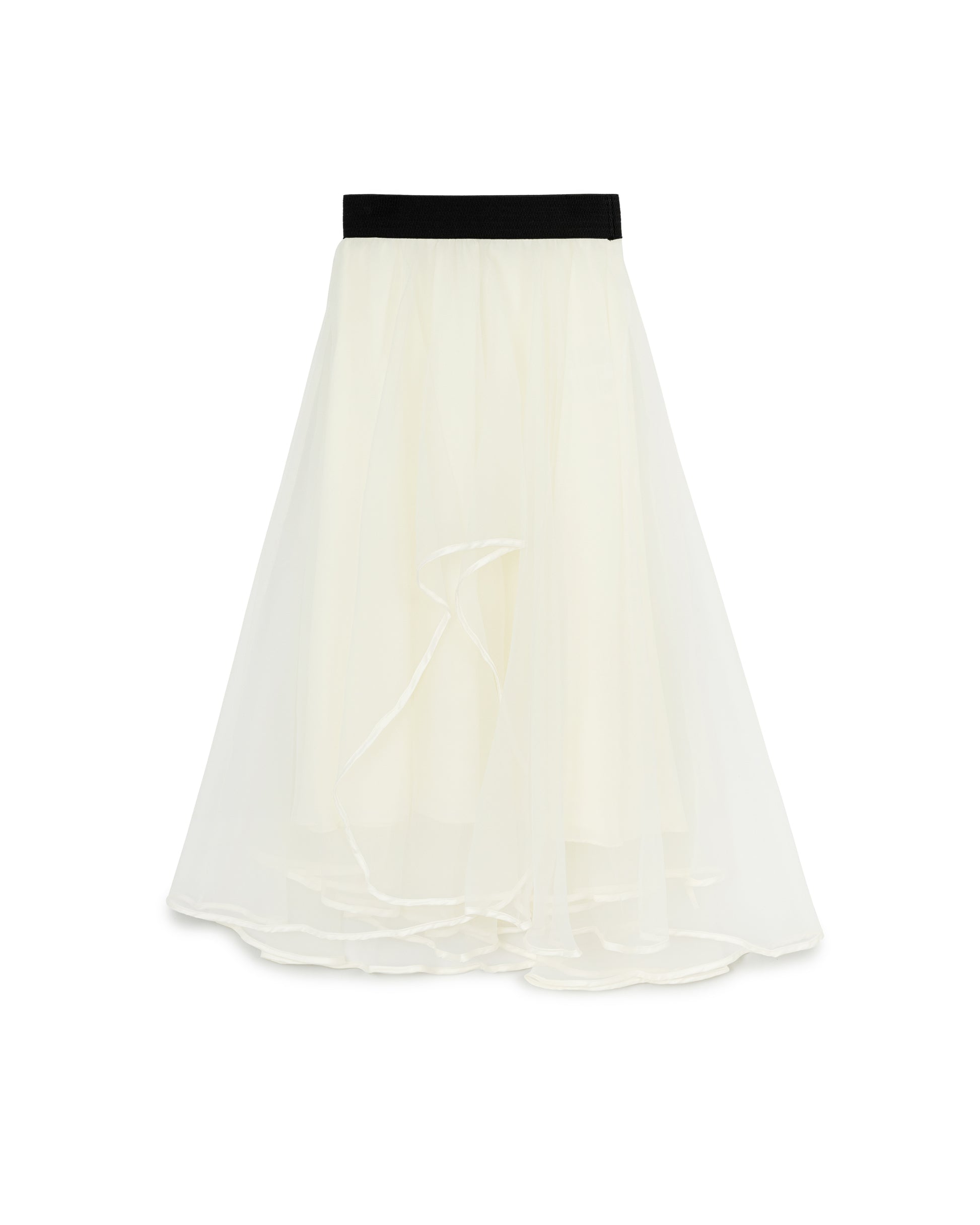 Elastic Waist Tulle Skirt