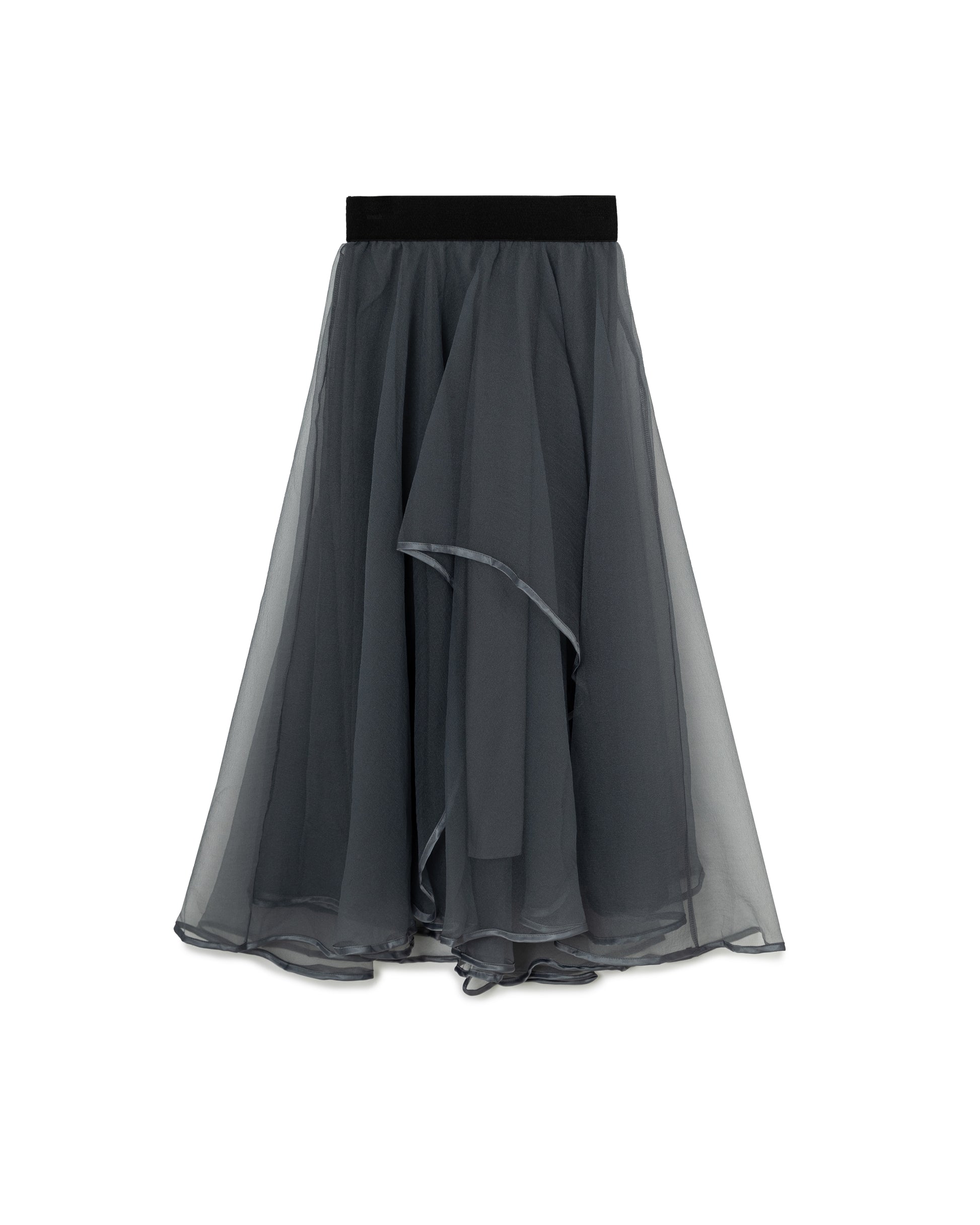 Elastic Waist Tulle Skirt