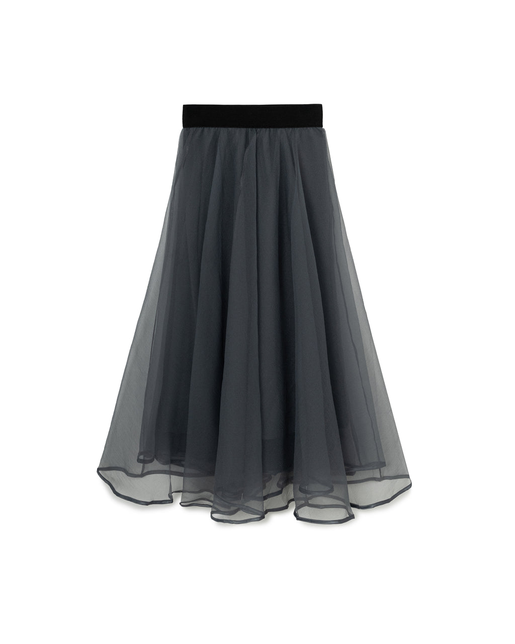 Elastic Waist Tulle Skirt