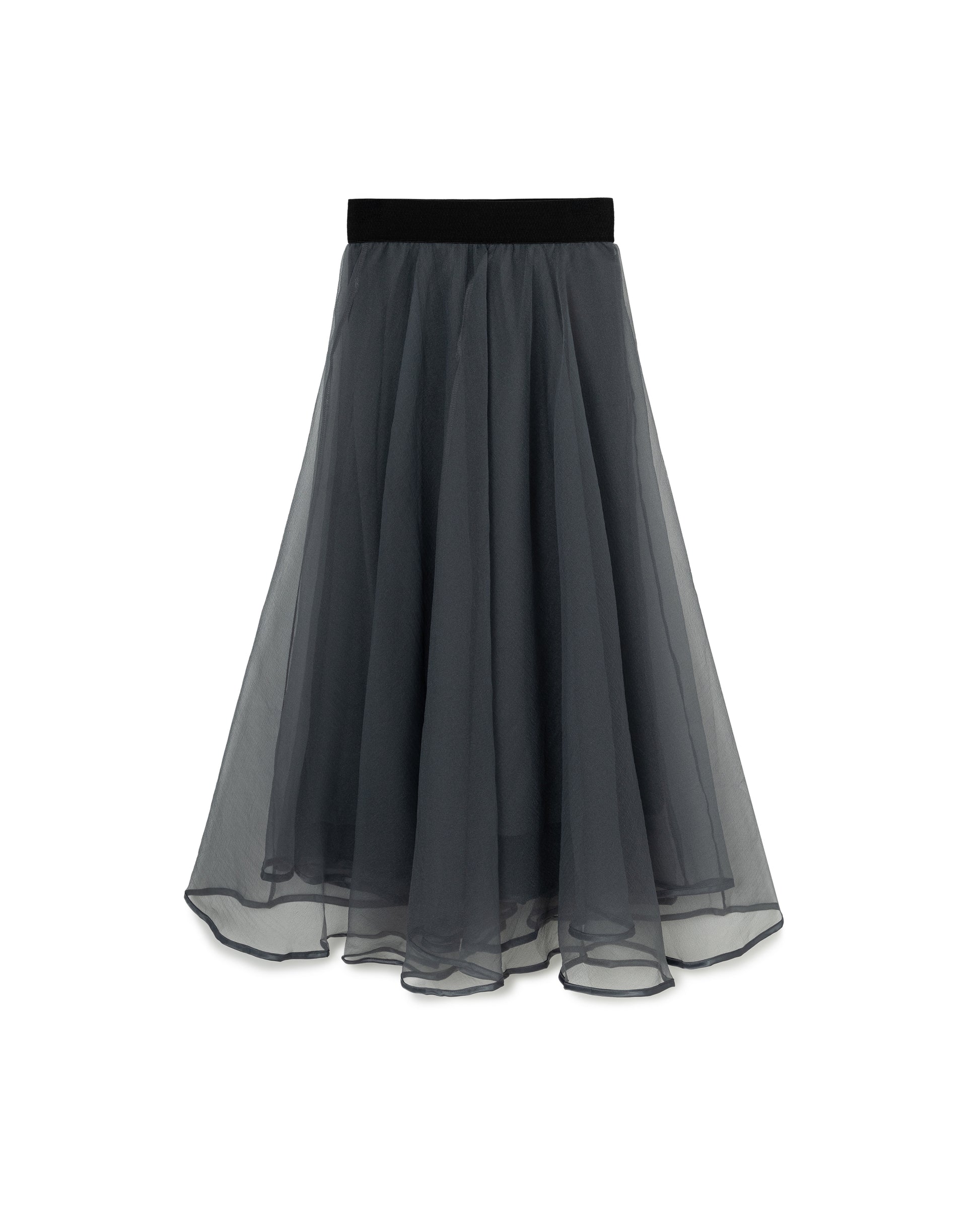 Elastic Waist Tulle Skirt