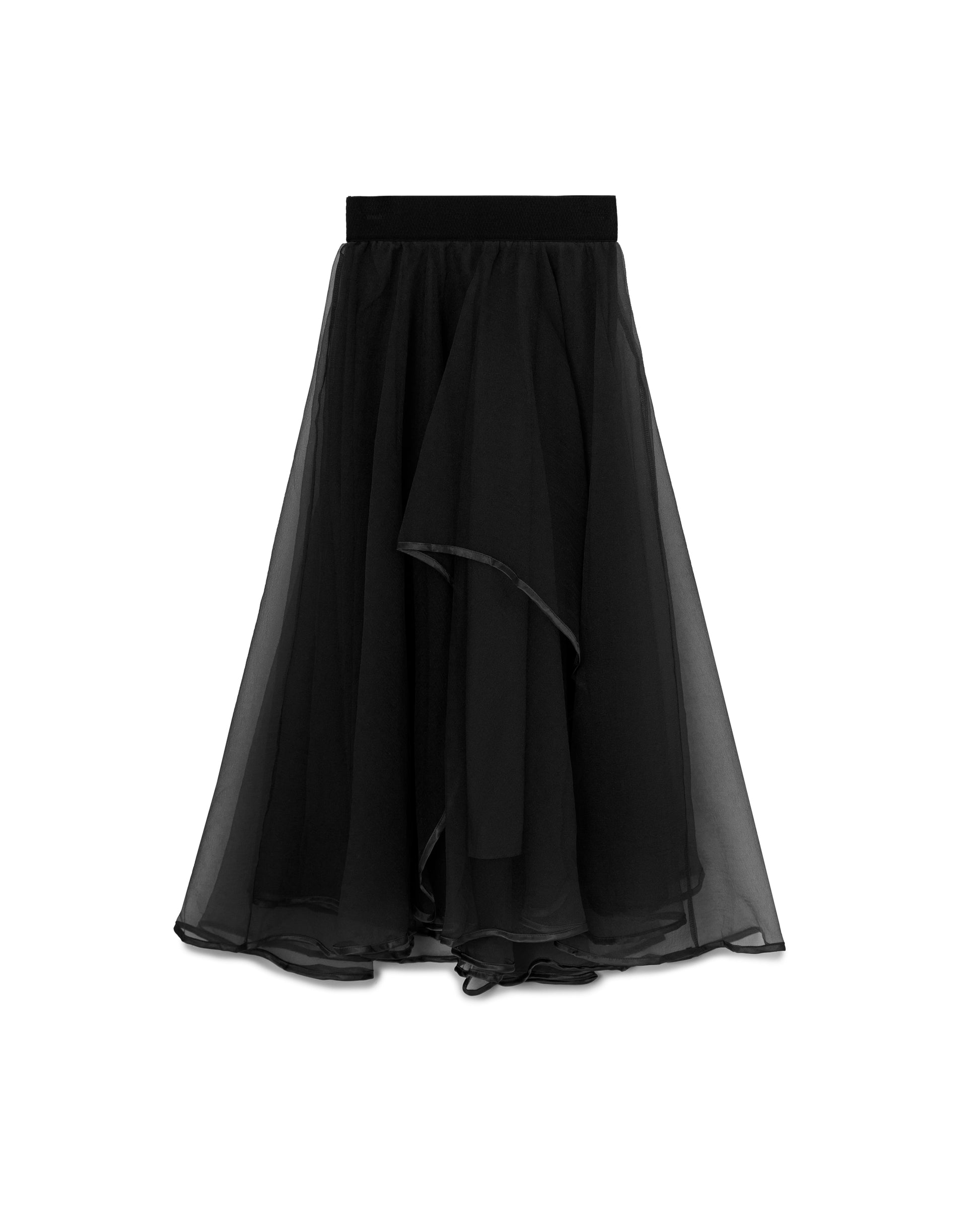 Elastic Waist Tulle Skirt
