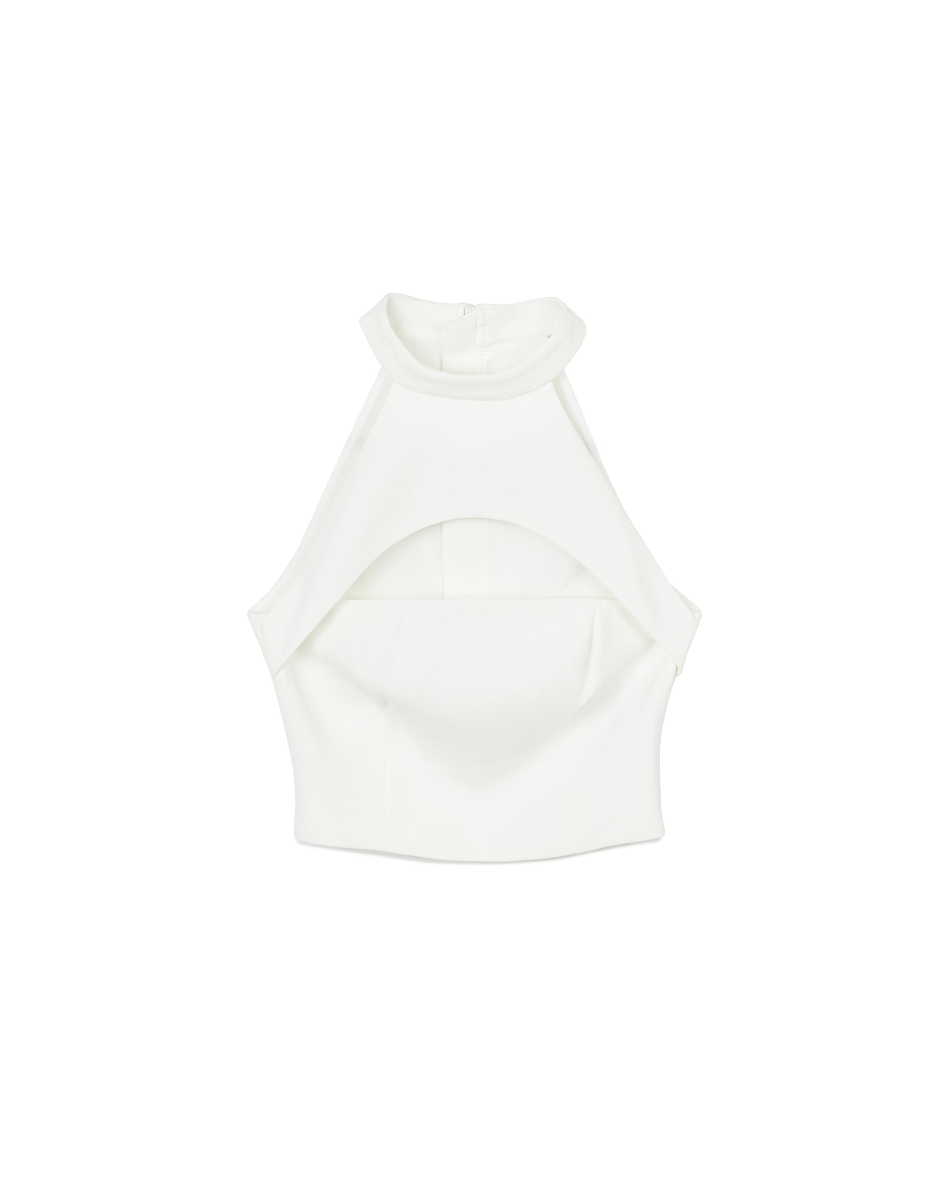 Cut-Out Halter Top