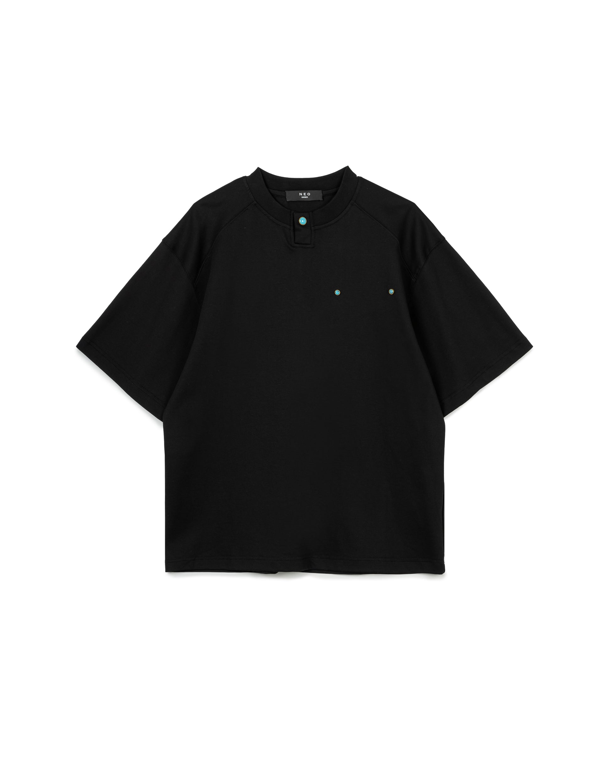 Buttoned Oversize Tee