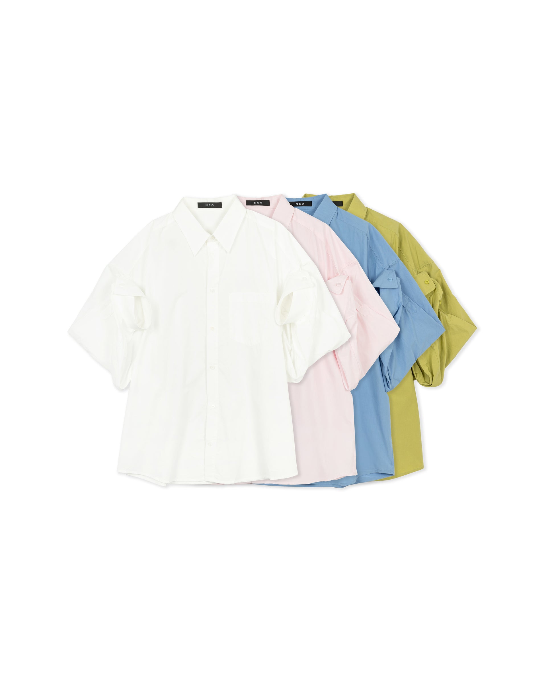 Fold Up Sleeve Shirt
