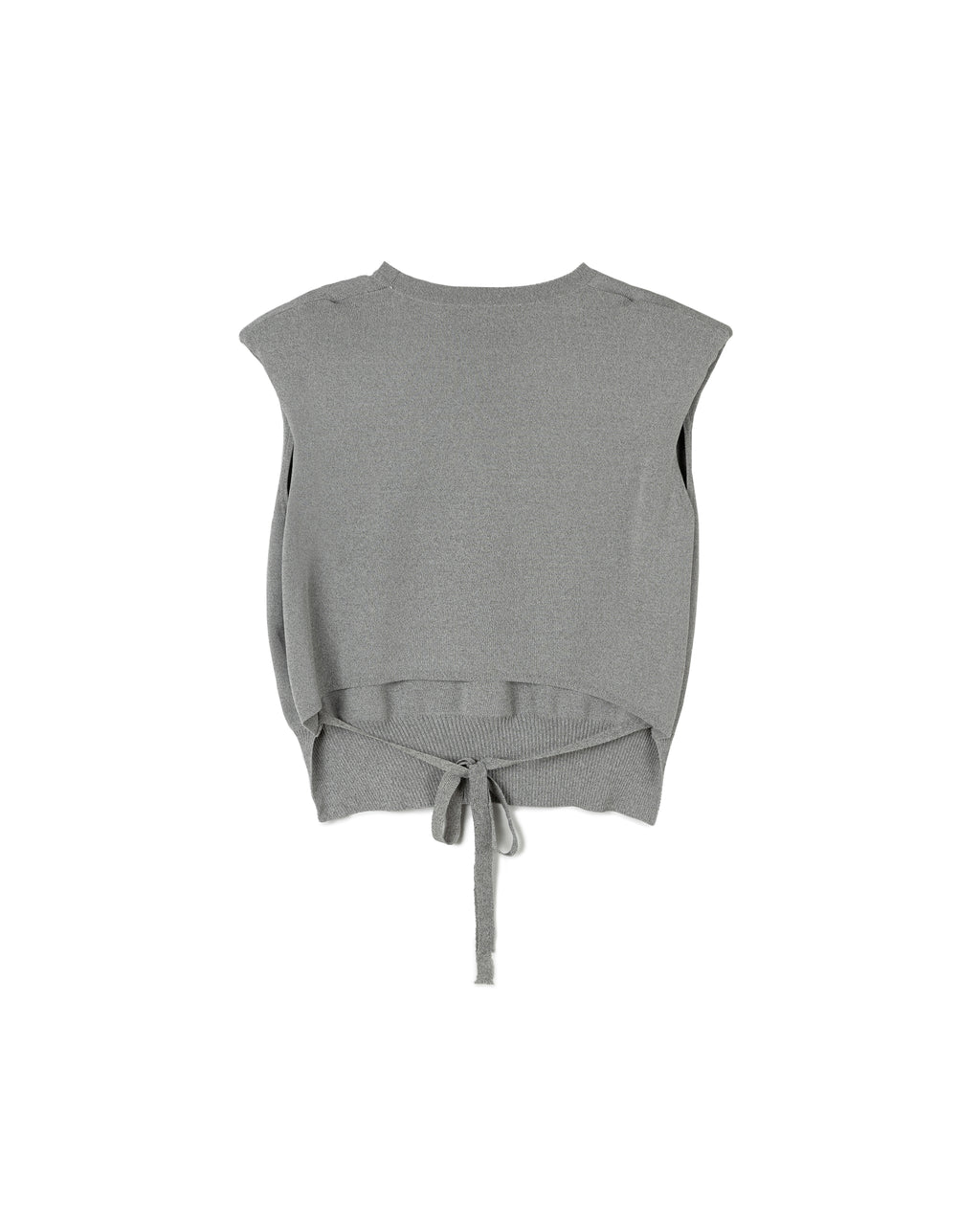 Back-Tie Knit Top