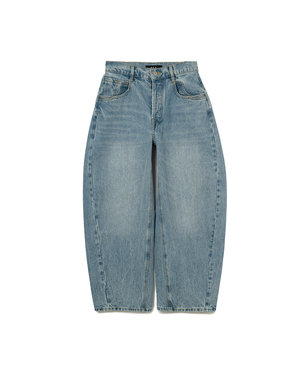 Denim Balloon Pants