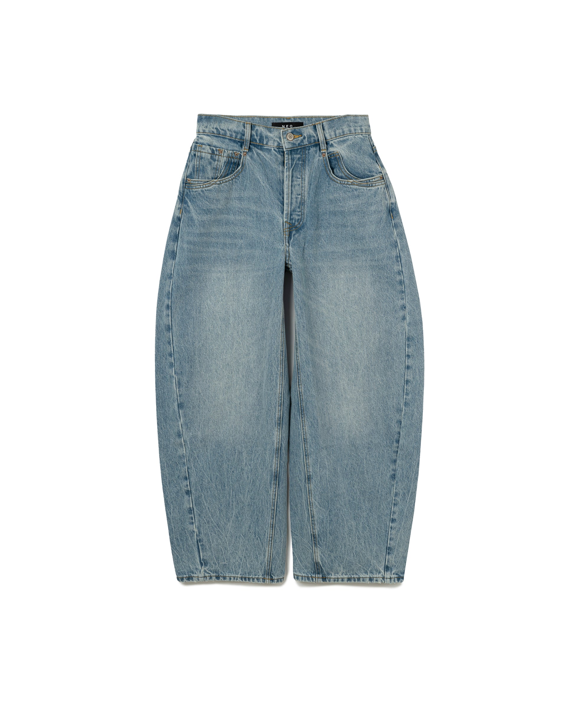 Denim Balloon Pants
