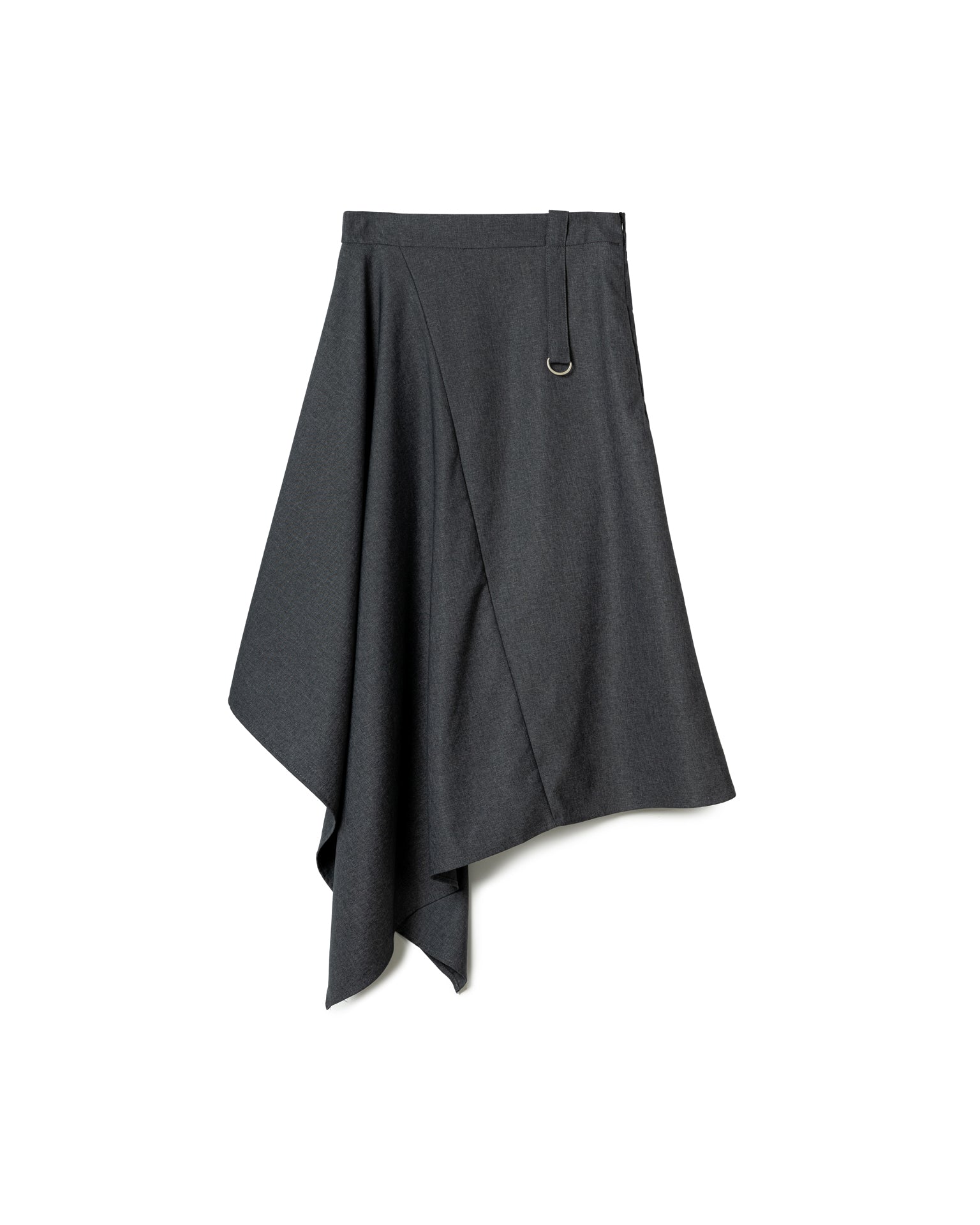 Asymmetric Midi Skirt