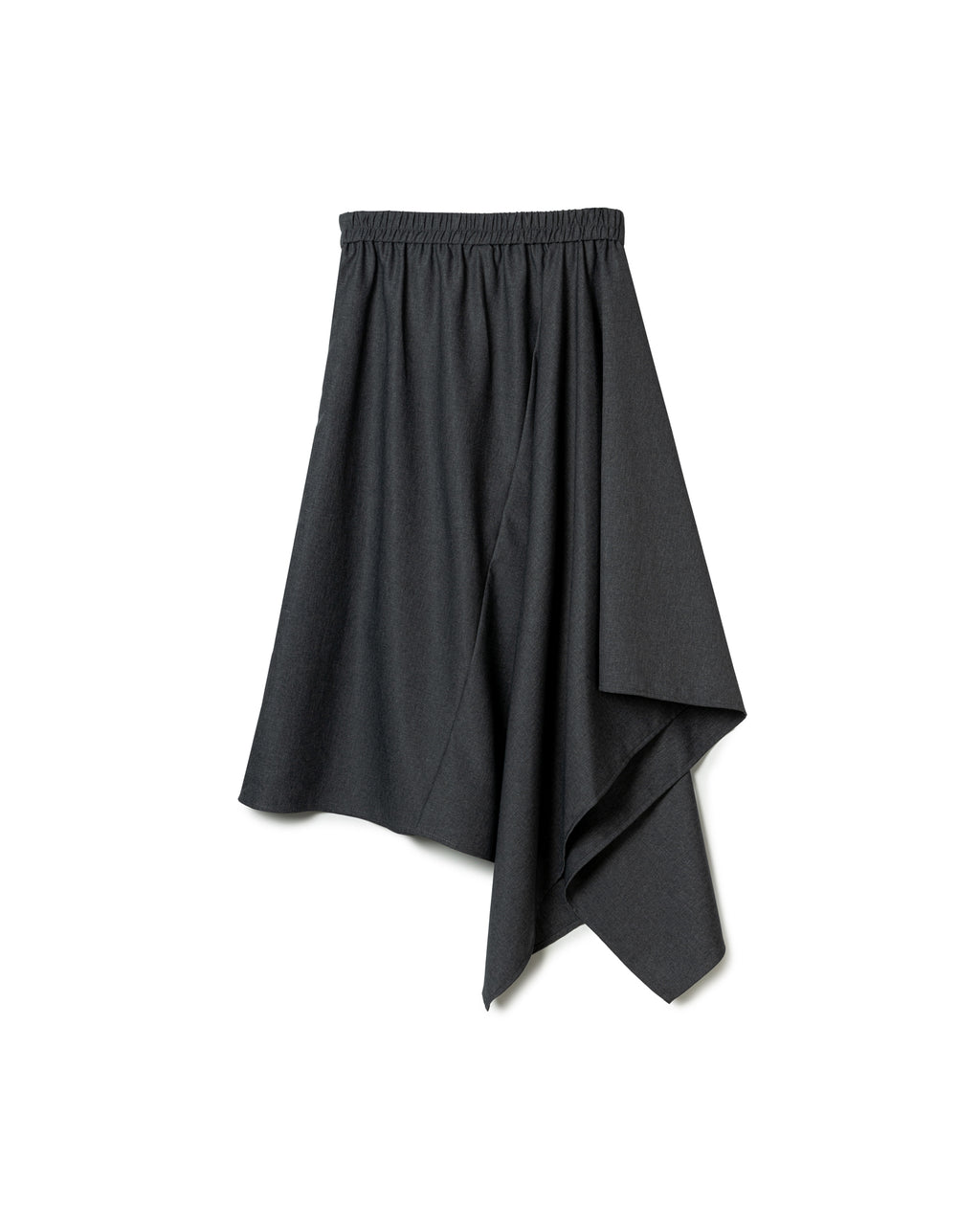 Asymmetric Midi Skirt