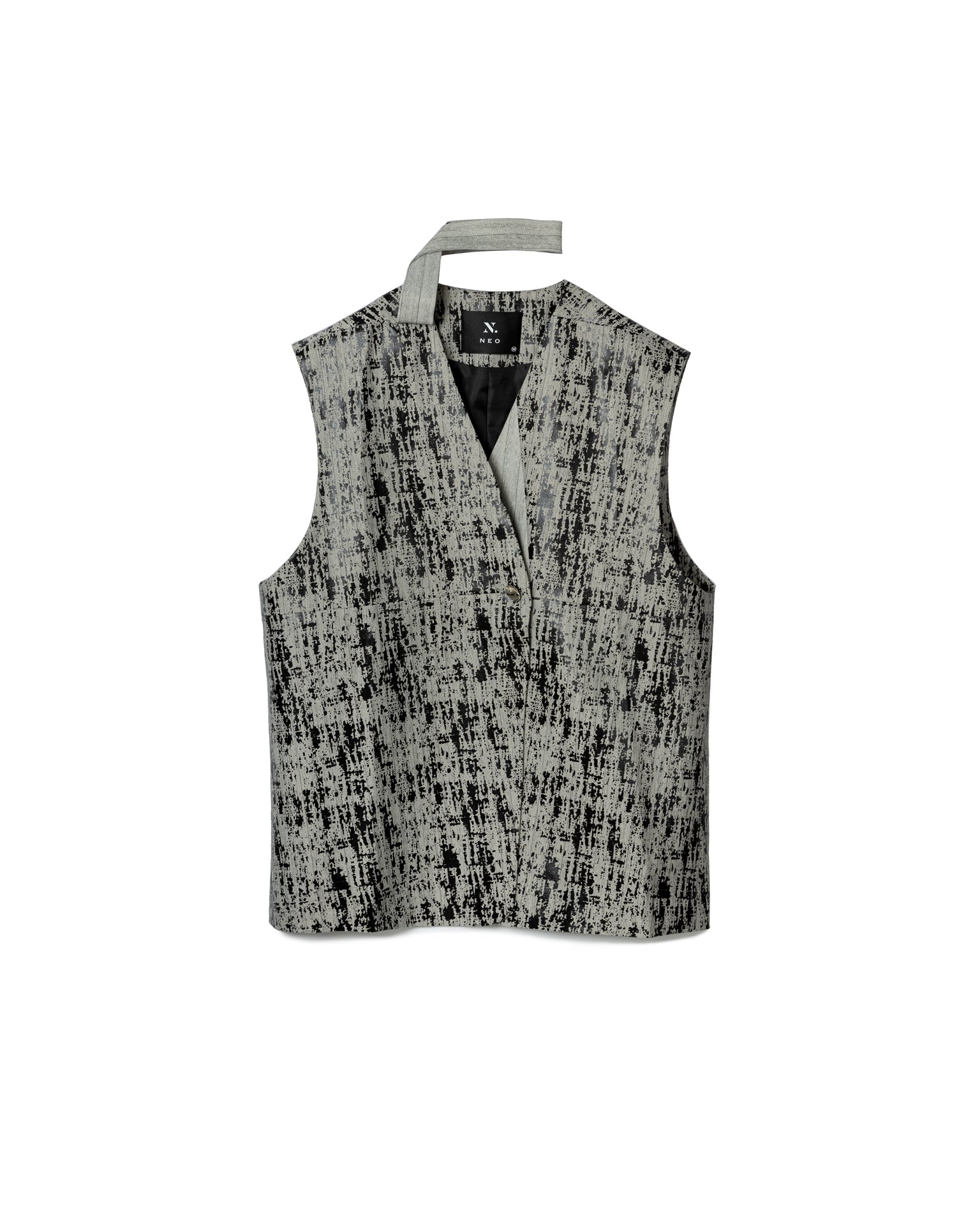 Textured Wrap Vest