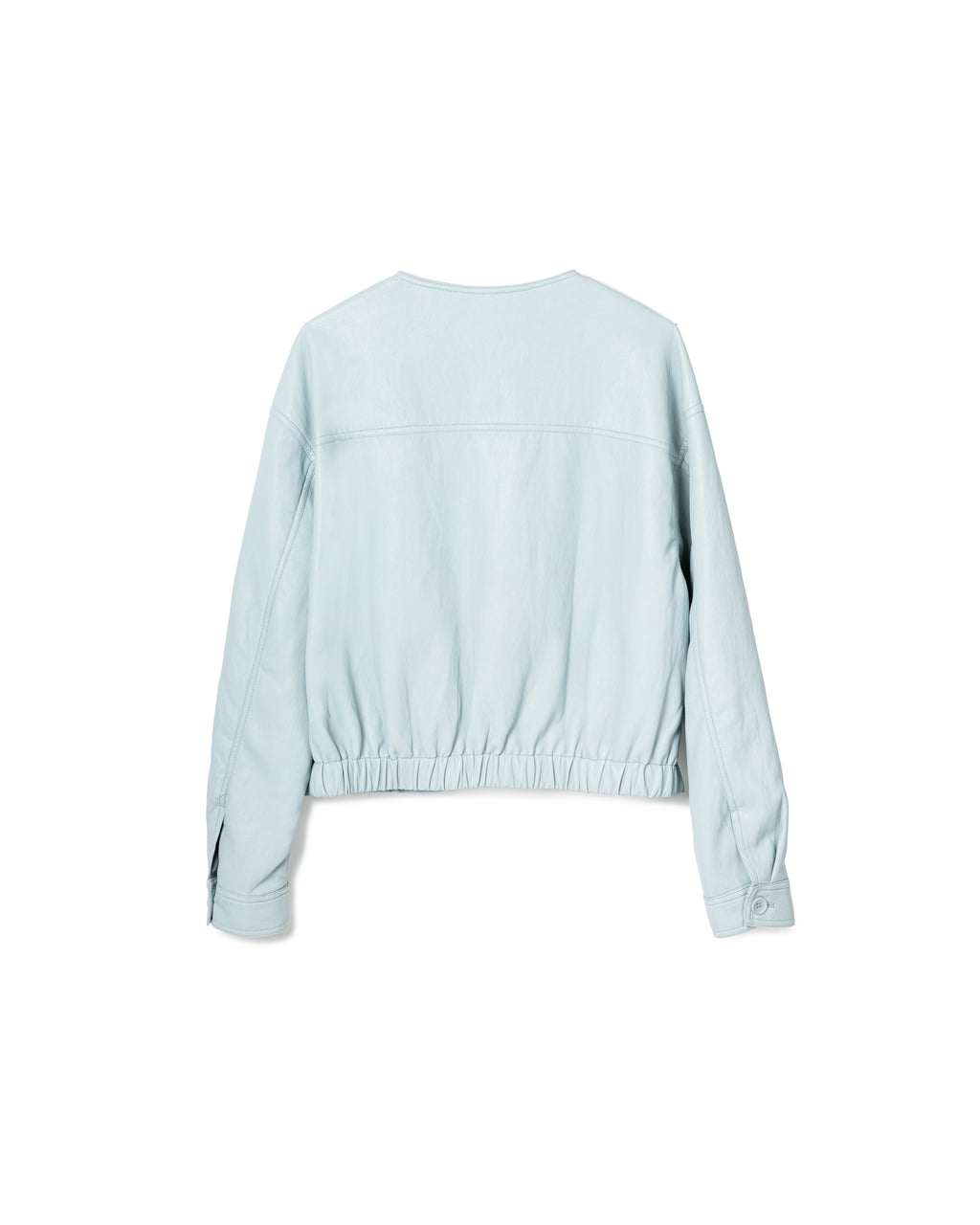 Minimalist Collarless Jacket