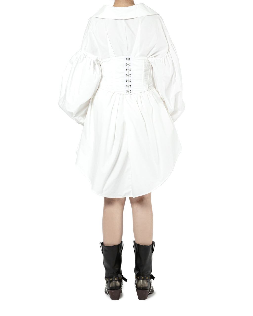 Puff Dress with Corset