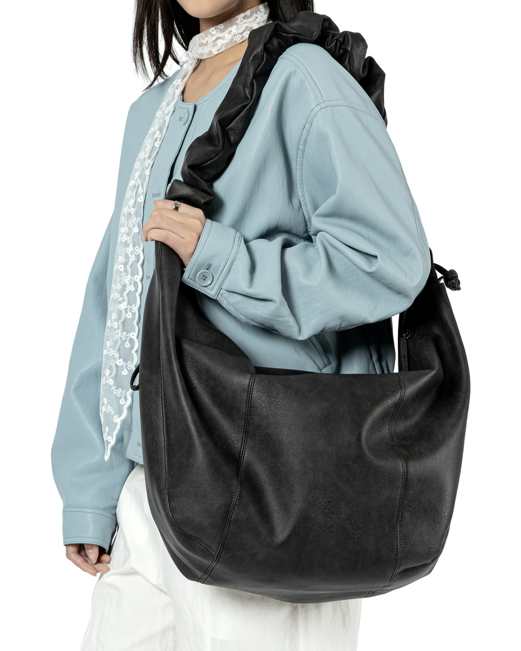 Minimalist Collarless Jacket