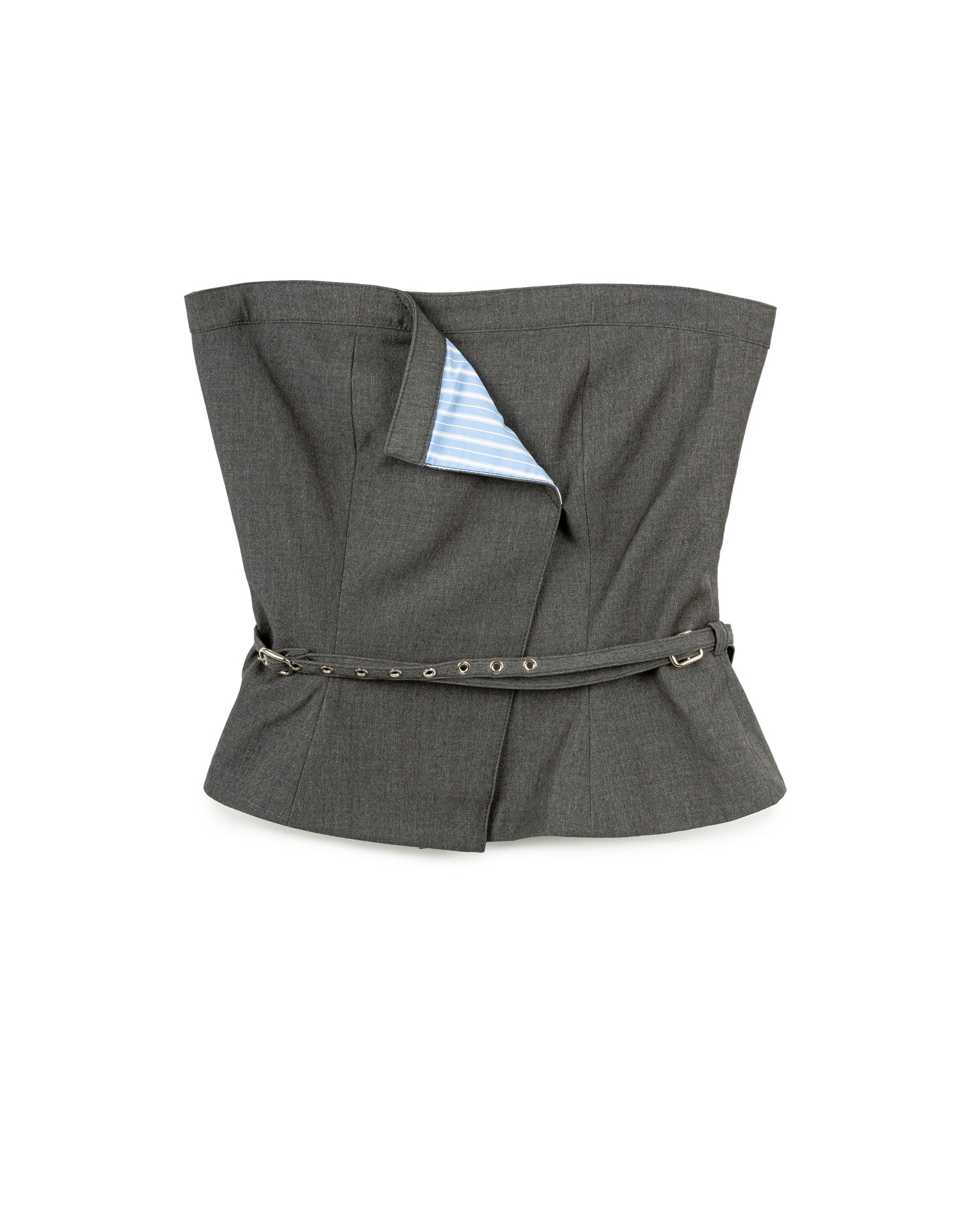 N E O CH.1 Folded Corset Top