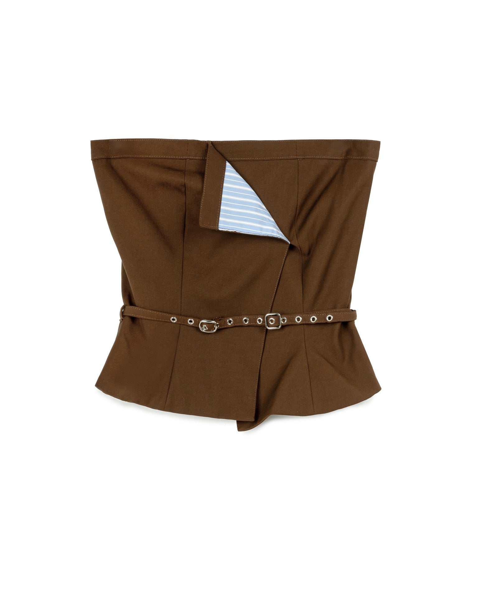 N E O CH.1 Folded Corset Top