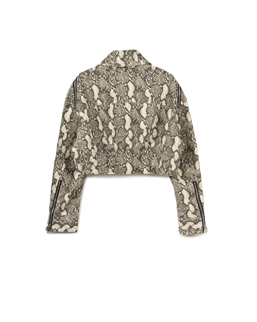 Designer Snake Cropped Blazer