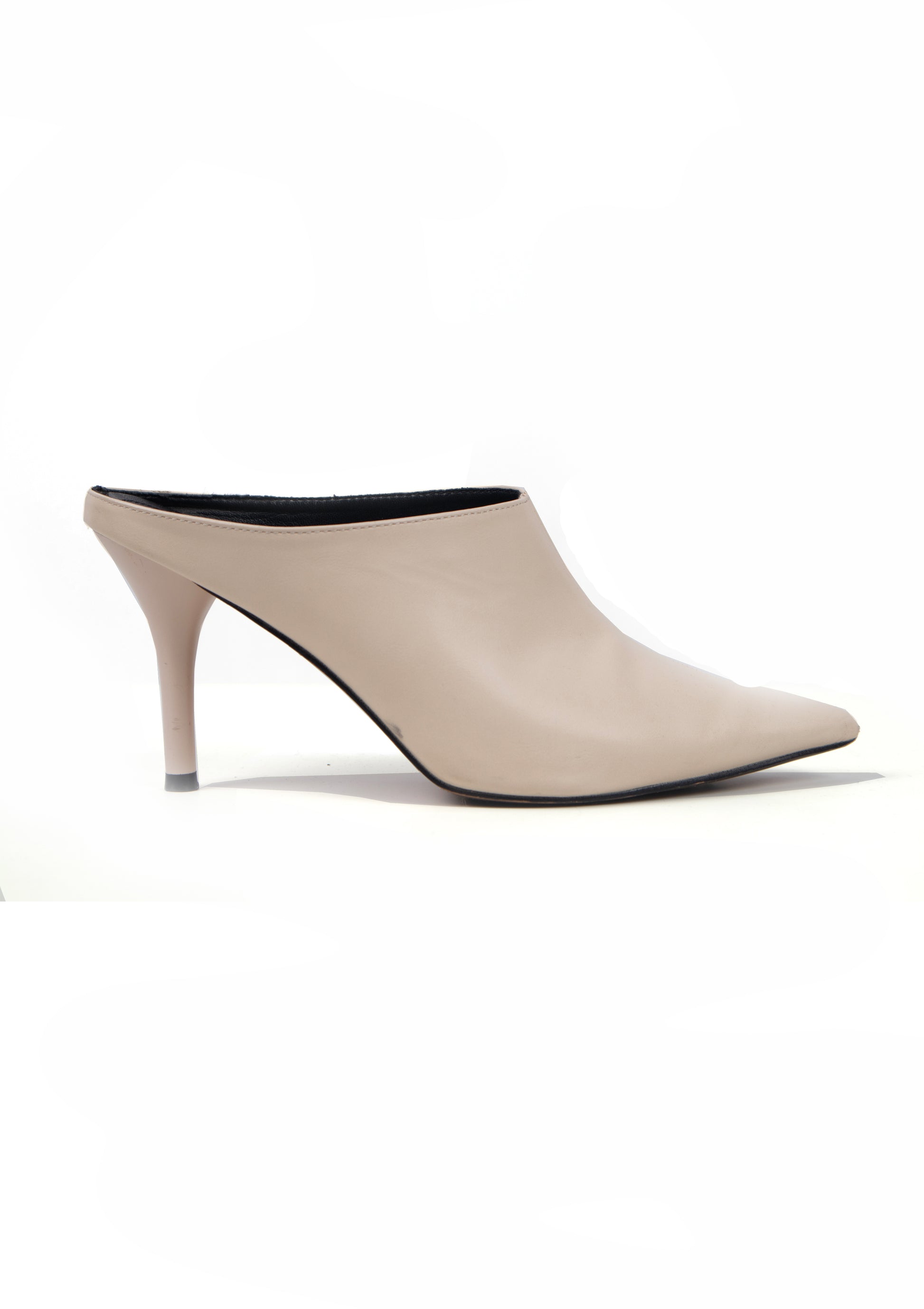 Flip On Pointed Toe Heels