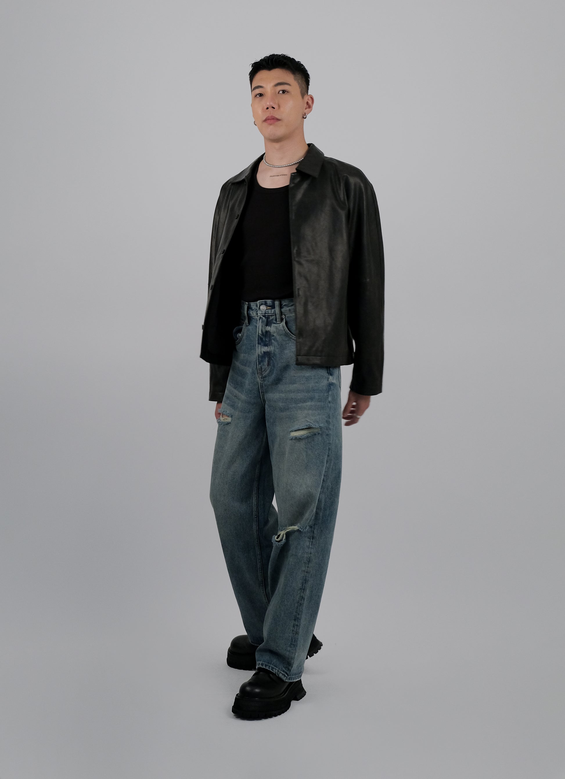 N E O Wide Leg Jeans