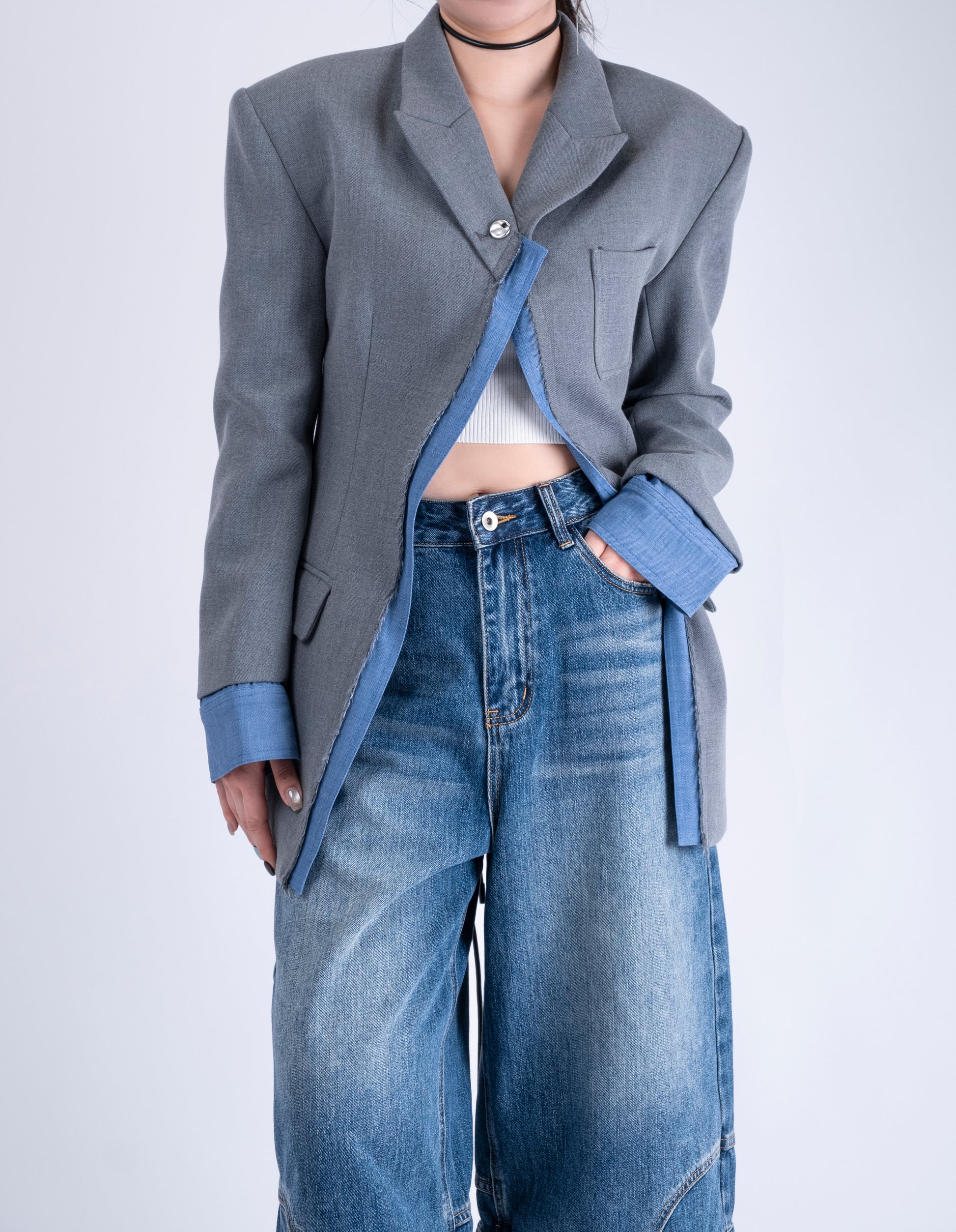 Designer Waisted Blazer