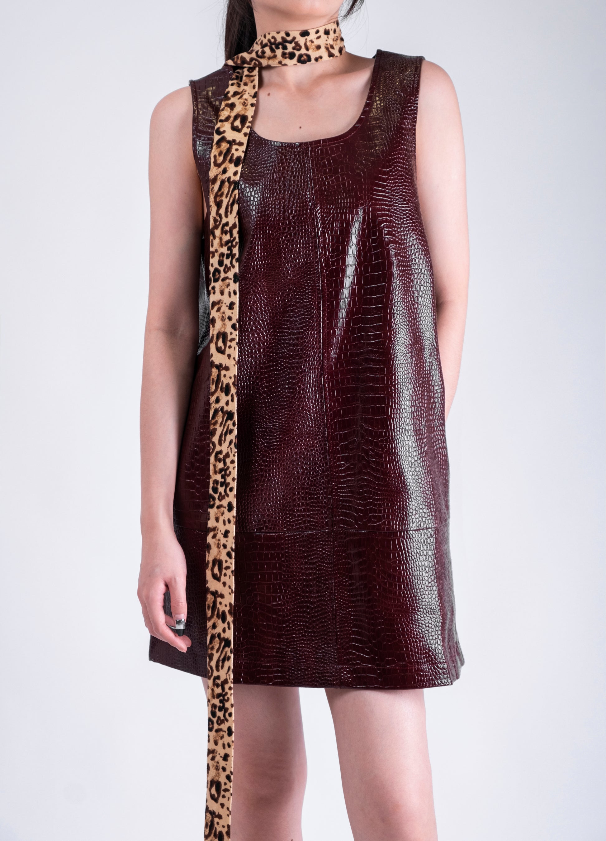 Leopard Styling Tie