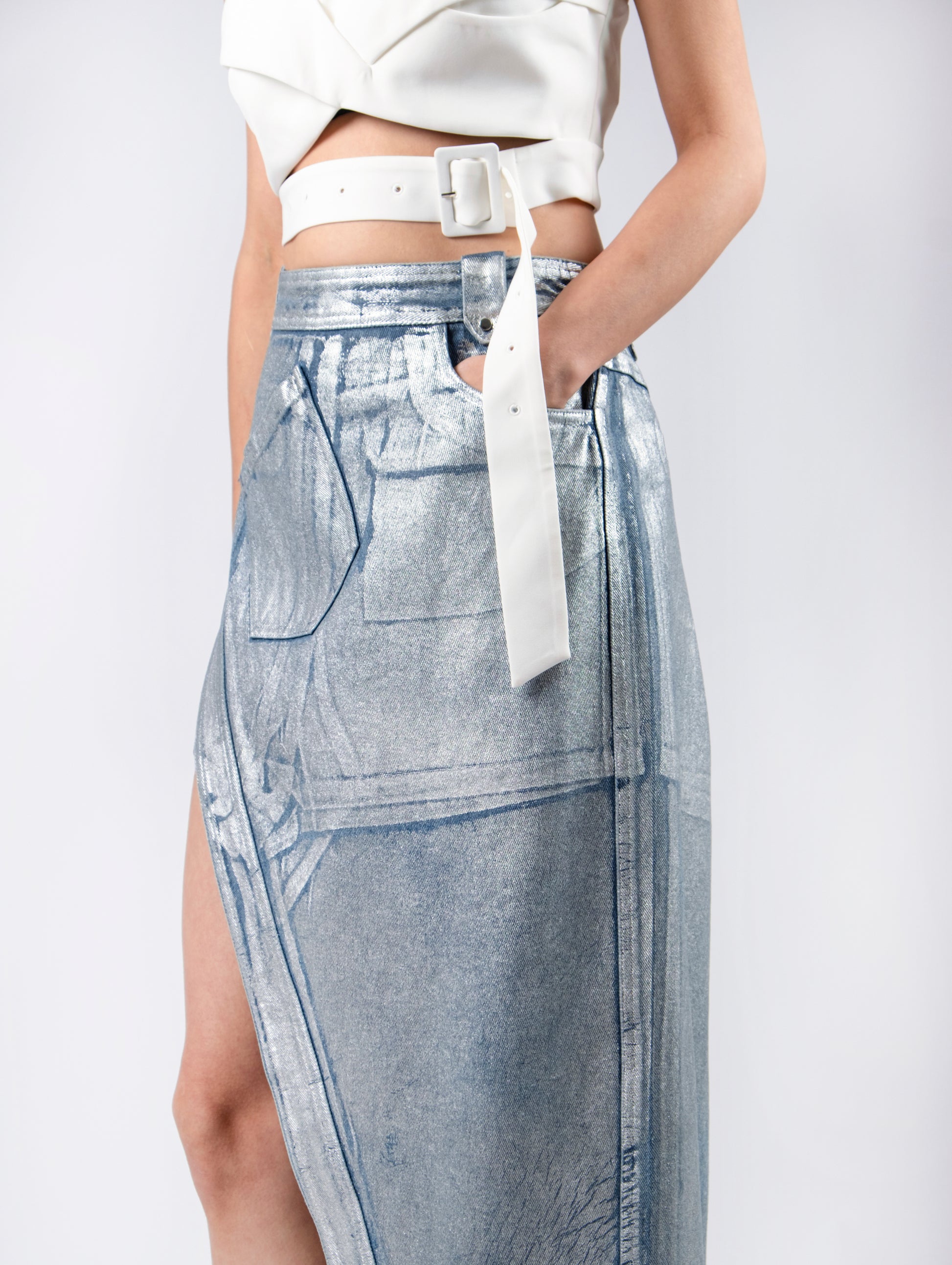 Designer Irregular Skirt