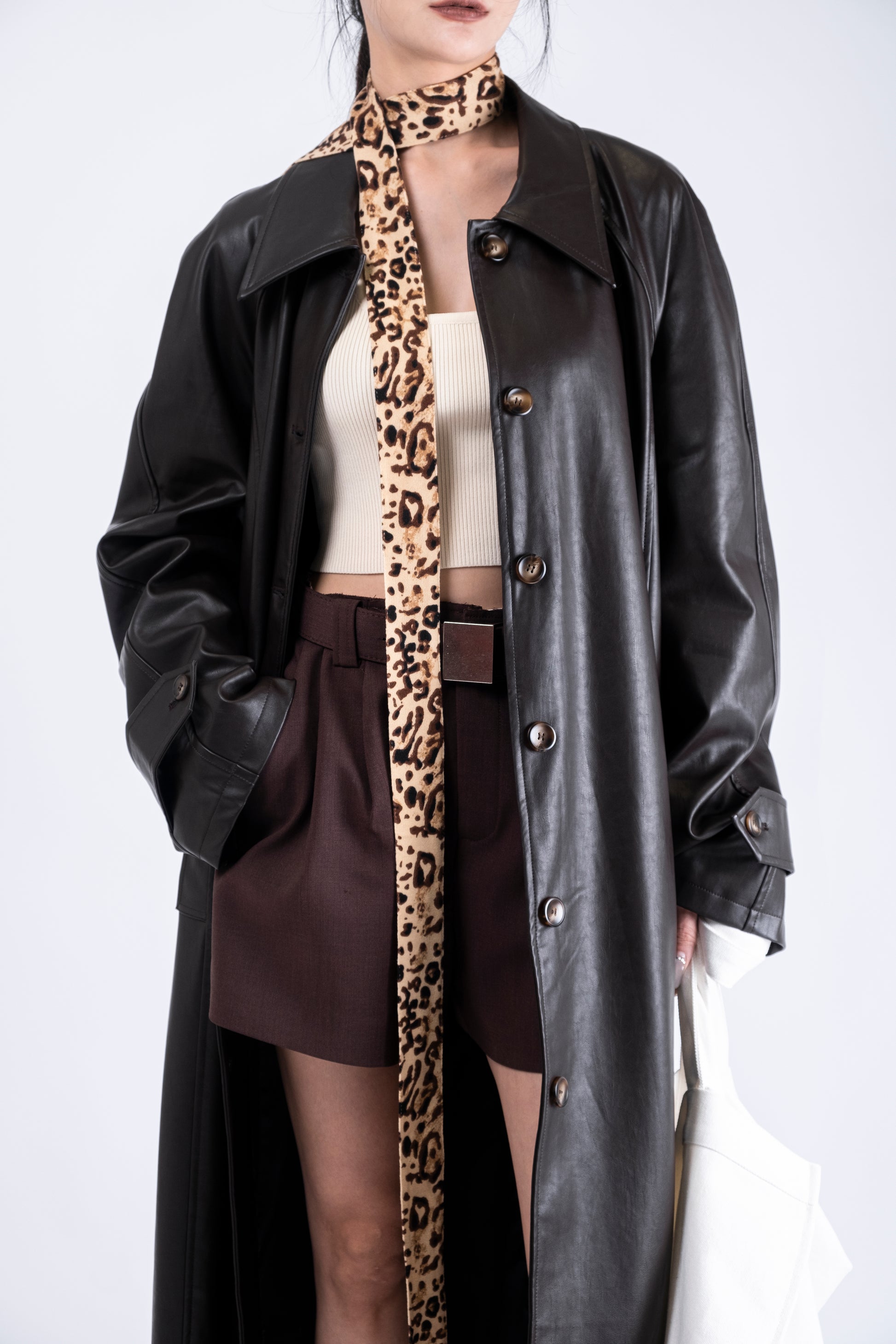 Leopard Styling Tie