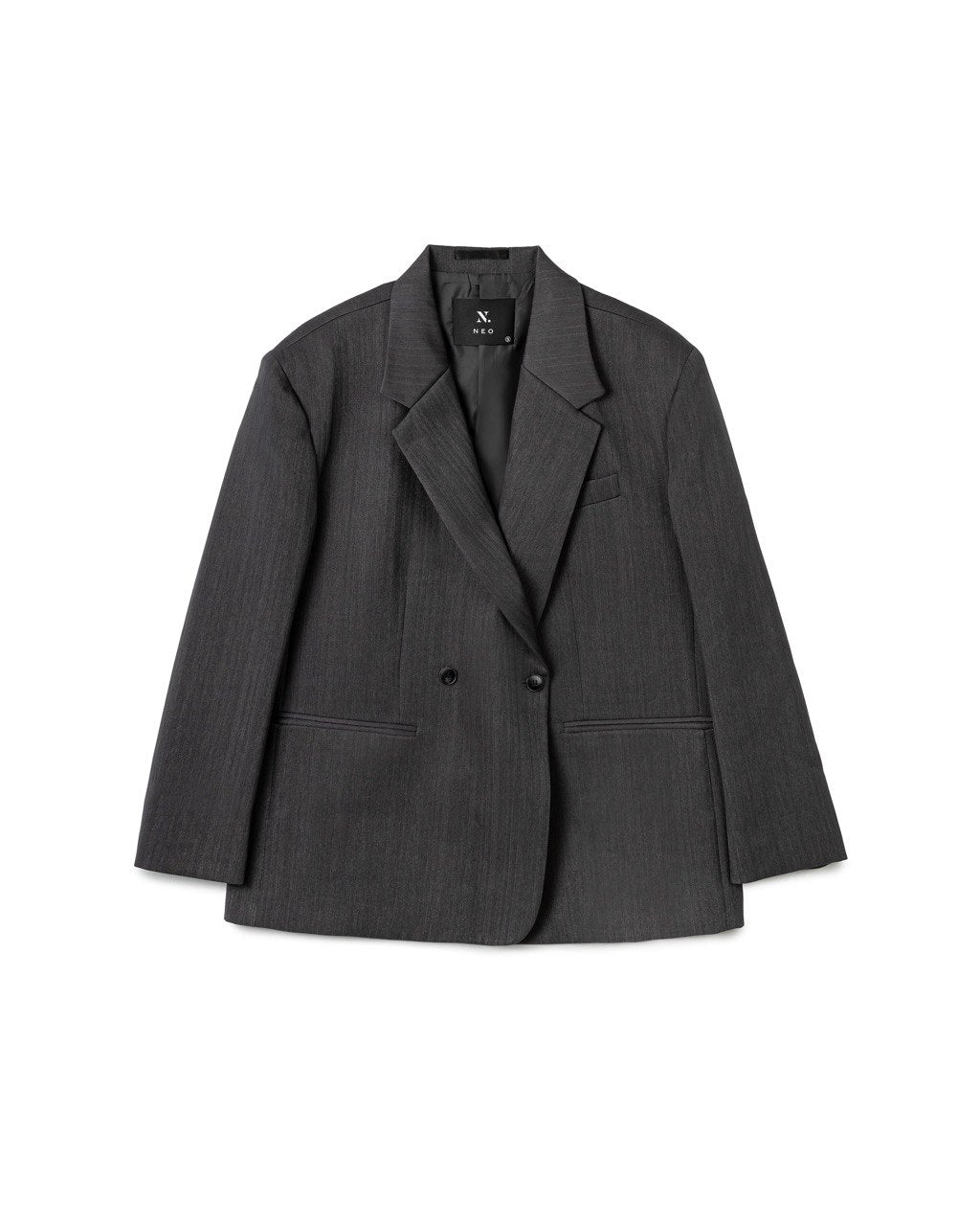 Broad Shoulder Blazer