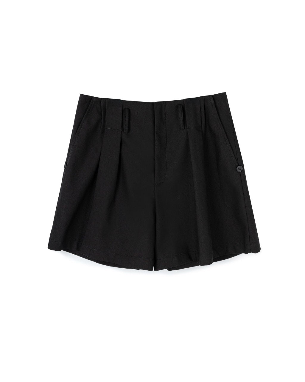 Soft Pleated Shorts