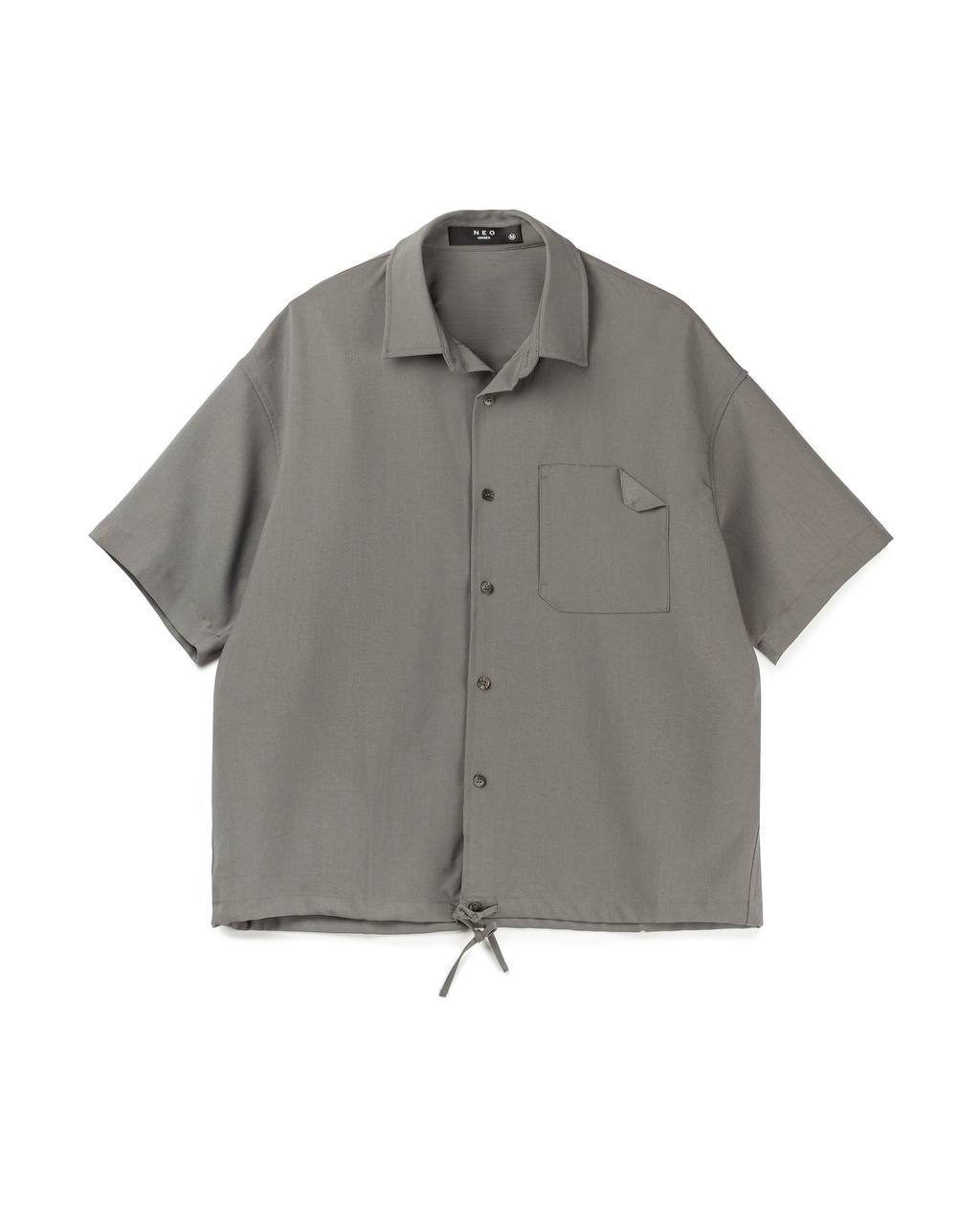 Short Sleeve Shirt with Elastic Shorts Set
