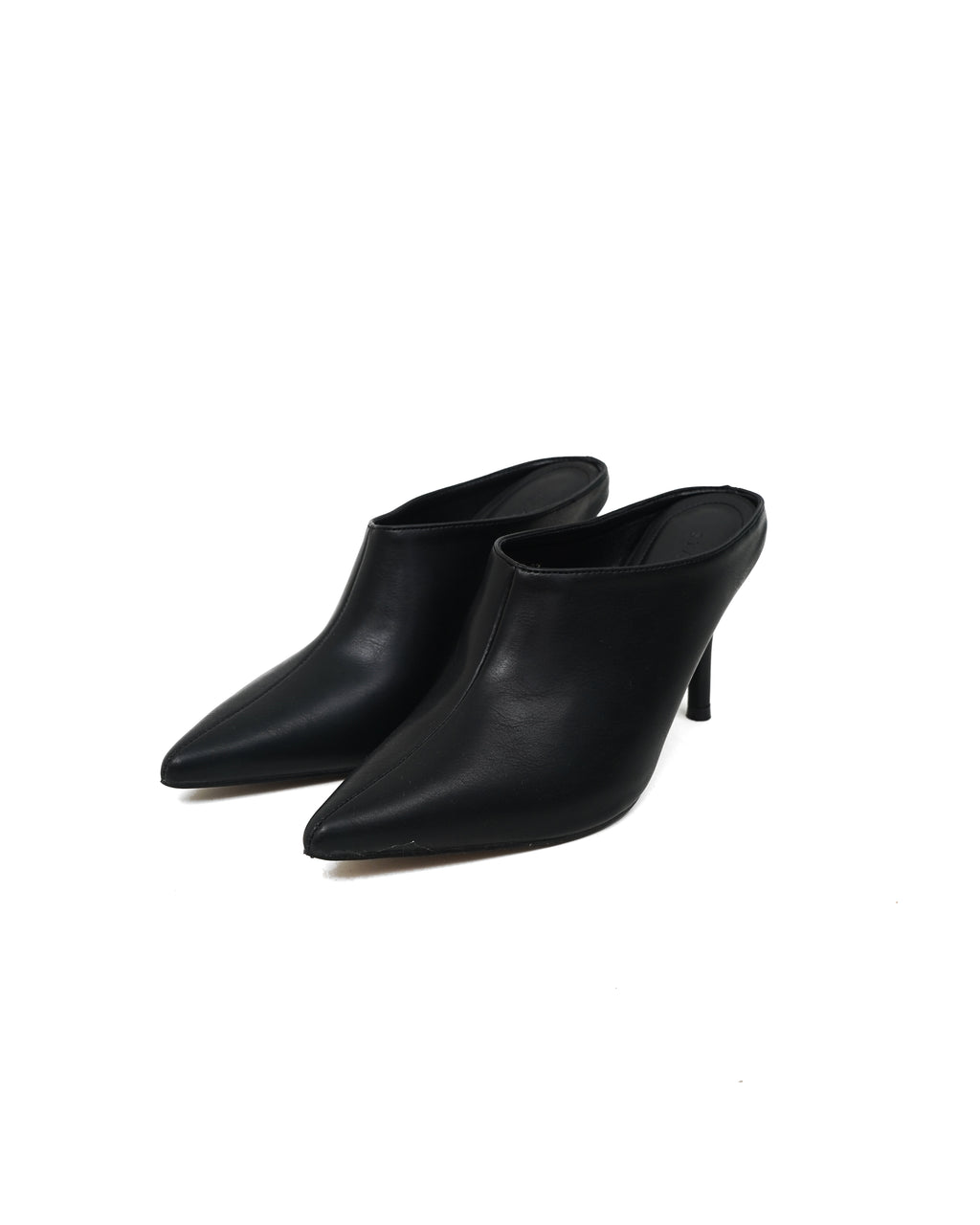 Flip On Pointed Toe Heels
