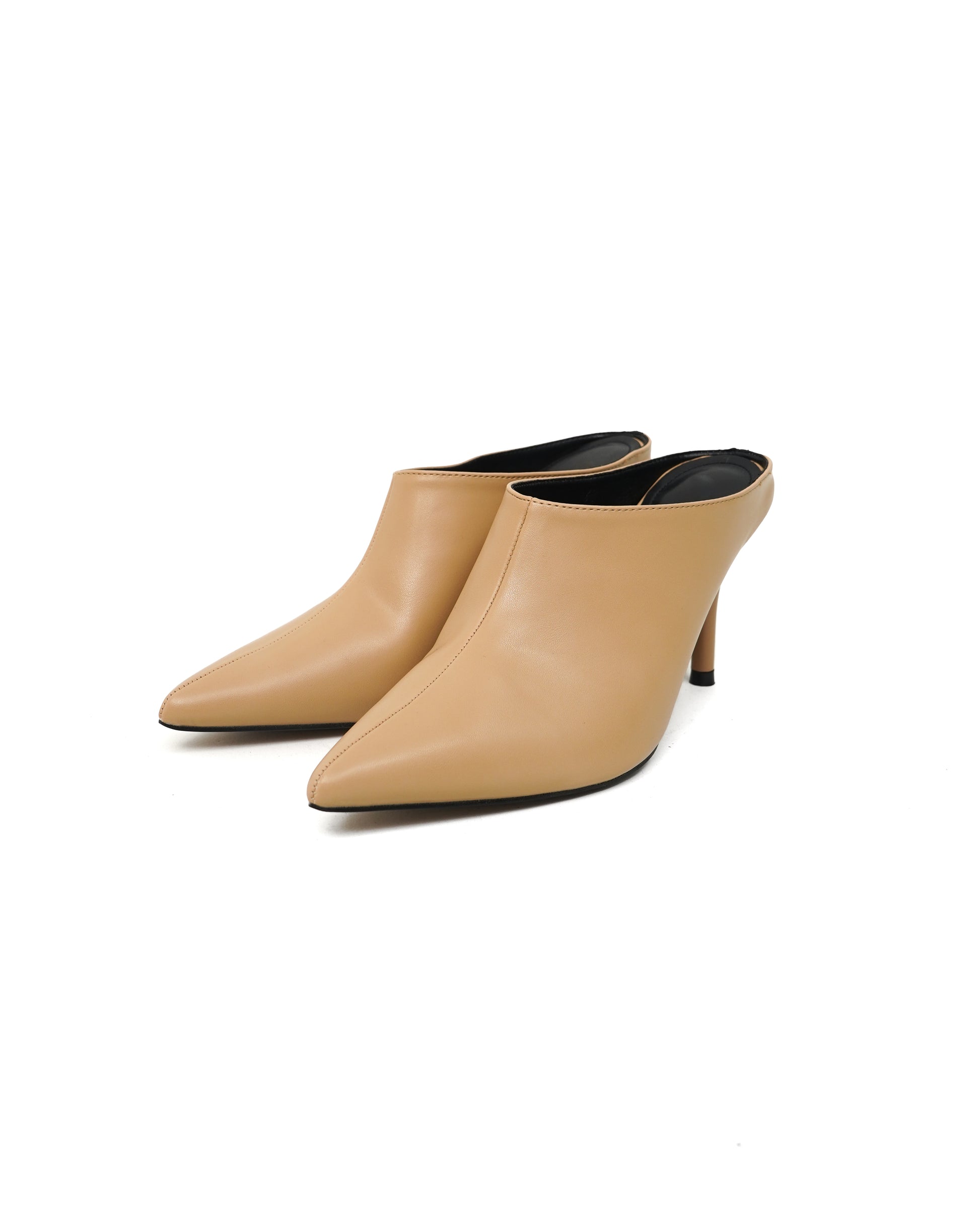 Flip On Pointed Toe Heels